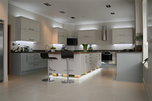 Duck egg & alpine white kitchen maidstone